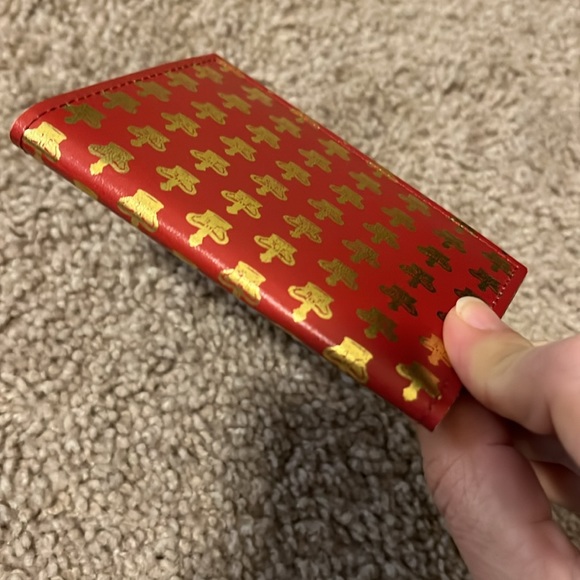 Windsor Castle Crown Leather Card wallet - Picture 4 of 4